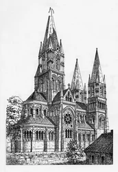 Kathedrale von Cork, Illustration aus 
